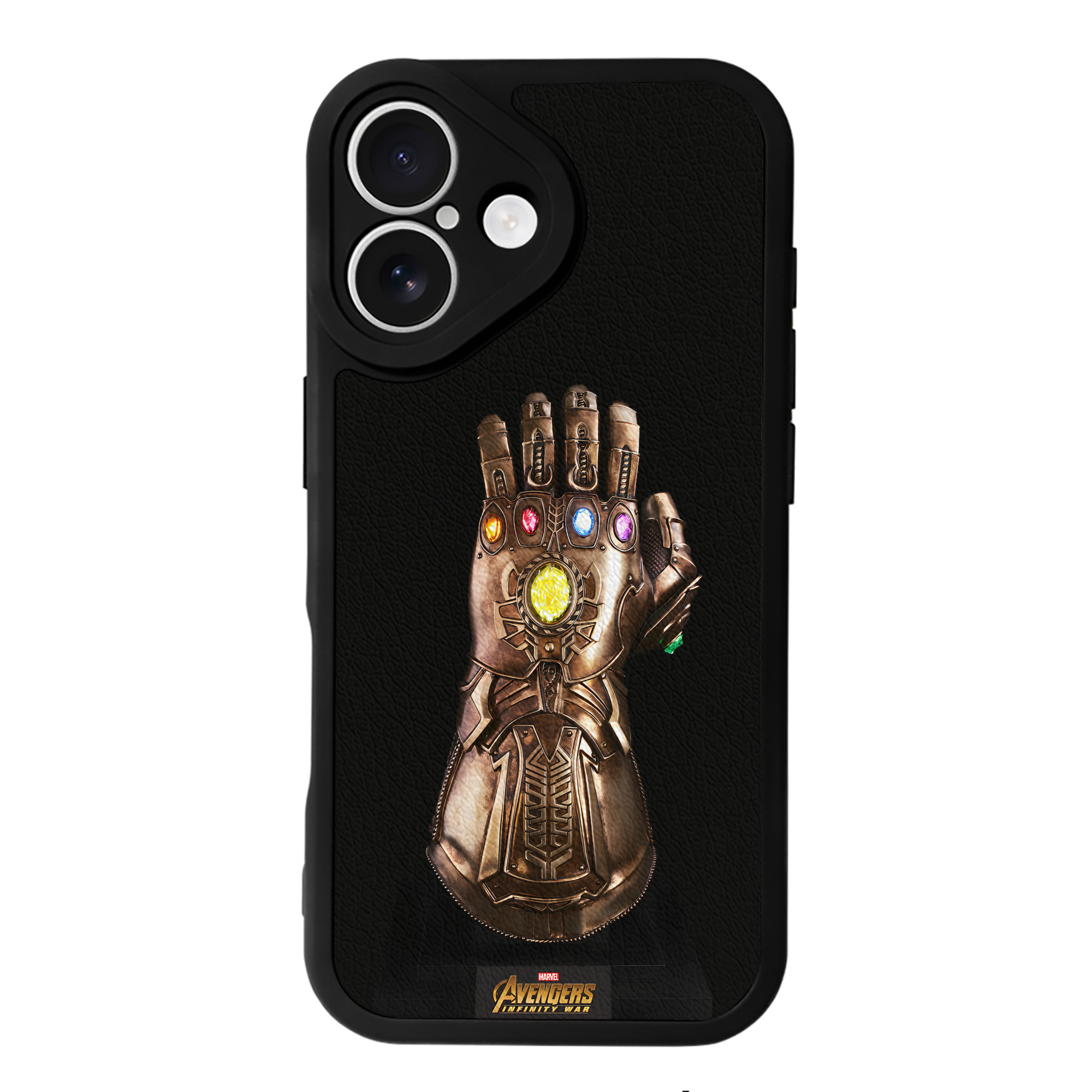 （画像用） アベンジャーズ The Avengers 【iPhone 16シリーズ対応】シリコンスマホケース（レザー調） 材質：シリコン